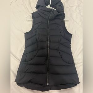 Lululemon black hooded vest